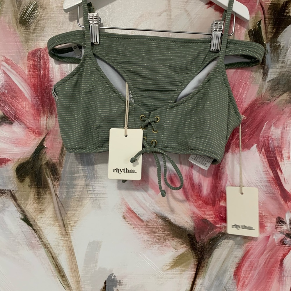 Rhythm Bikini Top & Bottom. NWT.